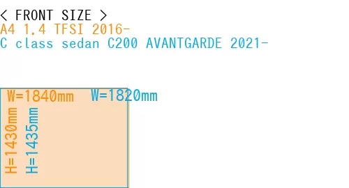 #A4 1.4 TFSI 2016- + C class sedan C200 AVANTGARDE 2021-